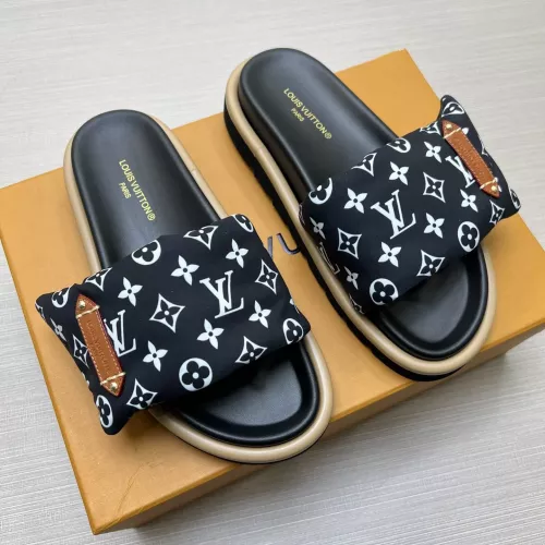 Cheap Louis Vuitton Slippers For Men #1303729 Replica Wholesale [$68.00 USD] [ITEM#1303729] on Replica Louis Vuitton Slippers