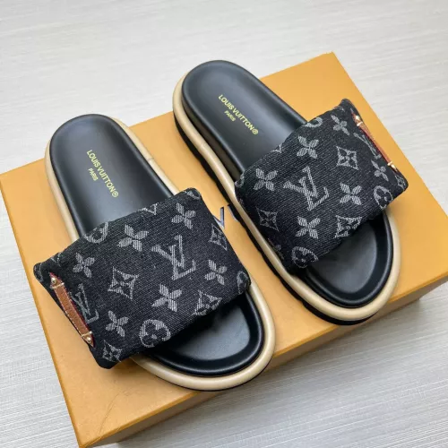 Cheap Louis Vuitton Slippers For Women #1303736 Replica Wholesale [$72.00 USD] [ITEM#1303736] on Replica Louis Vuitton Slippers