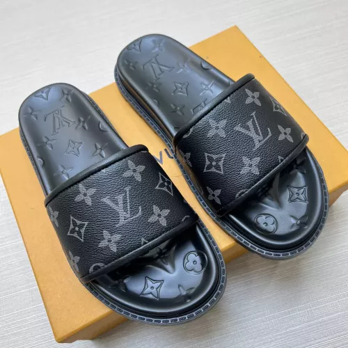 Cheap Louis Vuitton Slippers For Men #1303743 Replica Wholesale [$56.00 USD] [ITEM#1303743] on Replica Louis Vuitton Slippers