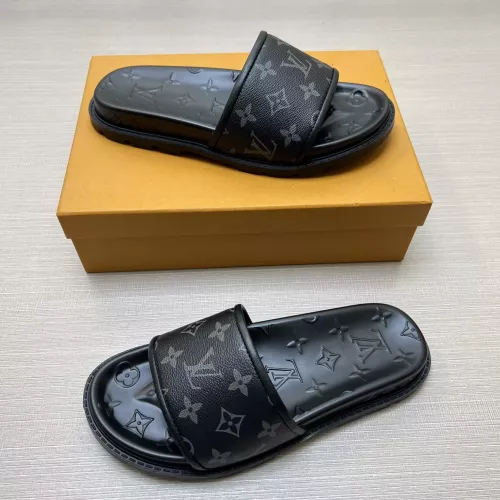 Cheap Louis Vuitton Slippers For Men #1303743 Replica Wholesale [$56.00 USD] [ITEM#1303743] on Replica Louis Vuitton Slippers