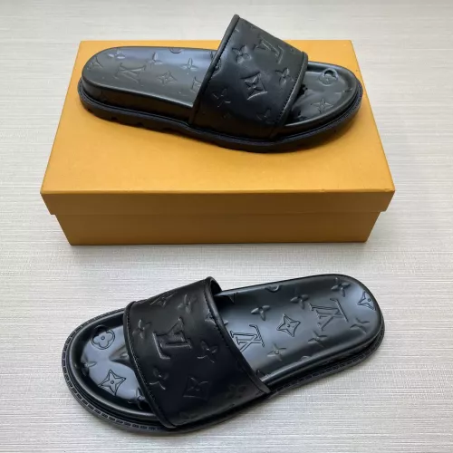 Cheap Louis Vuitton Slippers For Men #1303745 Replica Wholesale [$56.00 USD] [ITEM#1303745] on Replica Louis Vuitton Slippers