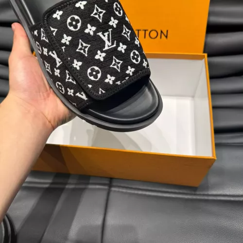 Cheap Louis Vuitton Slippers For Men #1303752 Replica Wholesale [$56.00 USD] [ITEM#1303752] on Replica Louis Vuitton Slippers