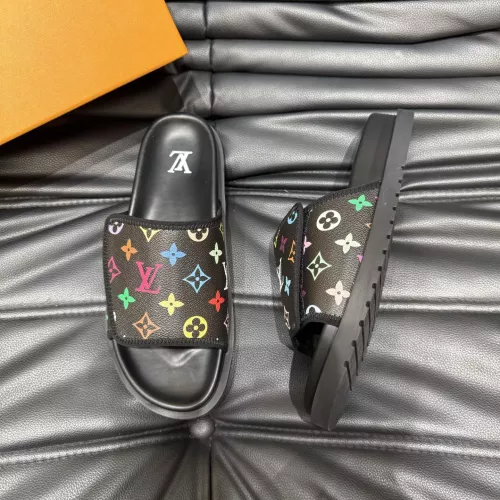 Cheap Louis Vuitton Slippers For Men #1303755 Replica Wholesale [$56.00 USD] [ITEM#1303755] on Replica Louis Vuitton Slippers