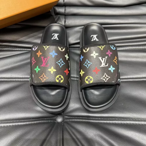 Cheap Louis Vuitton Slippers For Men #1303755 Replica Wholesale [$56.00 USD] [ITEM#1303755] on Replica Louis Vuitton Slippers