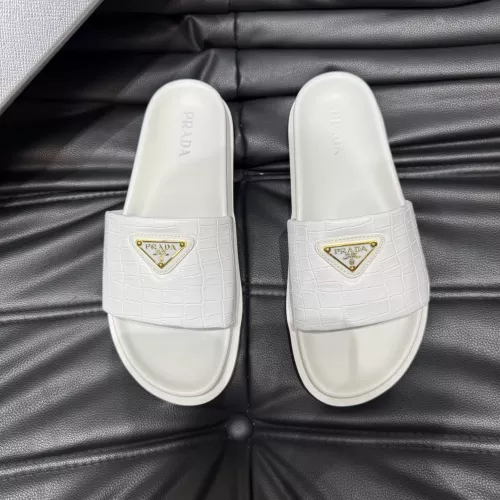 Cheap Prada Slippers For Men #1303764 Replica Wholesale [$56.00 USD] [ITEM#1303764] on Replica Prada Slippers