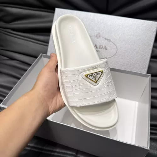 Cheap Prada Slippers For Men #1303764 Replica Wholesale [$56.00 USD] [ITEM#1303764] on Replica Prada Slippers