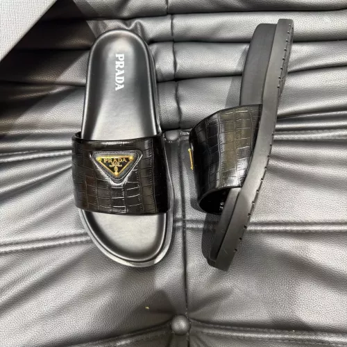 Cheap Prada Slippers For Men #1303765 Replica Wholesale [$56.00 USD] [ITEM#1303765] on Replica Prada Slippers