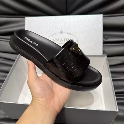 Cheap Prada Slippers For Men #1303765 Replica Wholesale [$56.00 USD] [ITEM#1303765] on Replica Prada Slippers