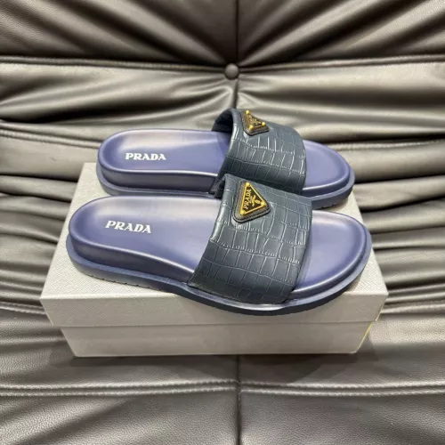 Cheap Prada Slippers For Men #1303766 Replica Wholesale [$56.00 USD] [ITEM#1303766] on Replica Prada Slippers