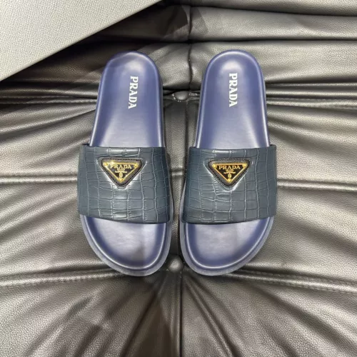 Cheap Prada Slippers For Men #1303766 Replica Wholesale [$56.00 USD] [ITEM#1303766] on Replica Prada Slippers