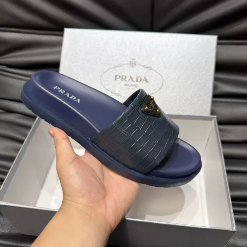 Cheap Prada Slippers For Men #1303766 Replica Wholesale [$56.00 USD] [ITEM#1303766] on Replica Prada Slippers