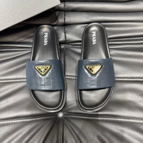 Cheap Prada Slippers For Men #1303767 Replica Wholesale [$56.00 USD] [ITEM#1303767] on Replica Prada Slippers