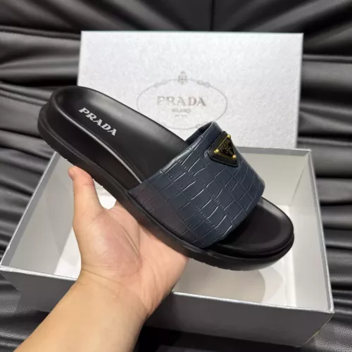 Cheap Prada Slippers For Men #1303767 Replica Wholesale [$56.00 USD] [ITEM#1303767] on Replica Prada Slippers