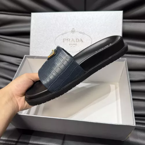 Cheap Prada Slippers For Men #1303767 Replica Wholesale [$56.00 USD] [ITEM#1303767] on Replica Prada Slippers