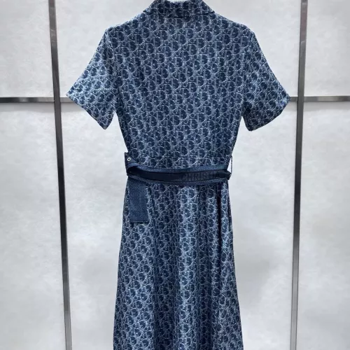 Cheap Christian Dior Dresses Short Sleeved For Women #1303801 Replica Wholesale [$88.00 USD] [ITEM#1303801] on Replica Christian Dior Dresses