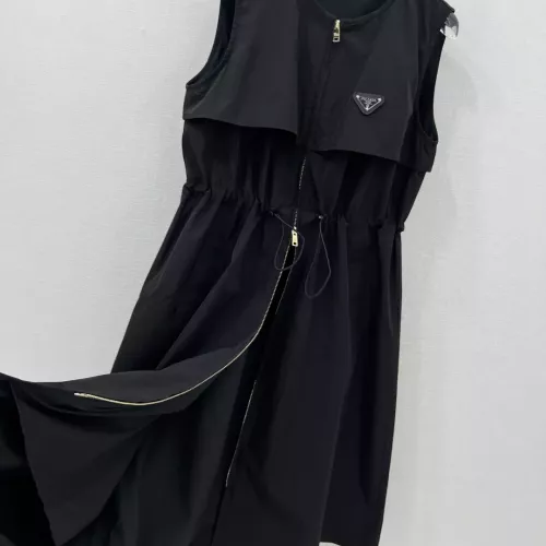 Cheap Prada Dresses Sleeveless For Women #1303806 Replica Wholesale [$125.00 USD] [ITEM#1303806] on Replica Prada Dresses