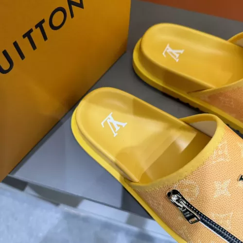 Cheap Louis Vuitton Slippers For Men #1303808 Replica Wholesale [$56.00 USD] [ITEM#1303808] on Replica Louis Vuitton Slippers