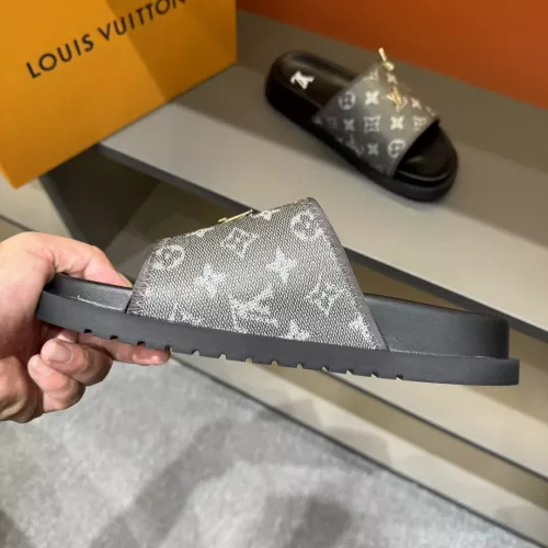 Cheap Louis Vuitton Slippers For Men #1303813 Replica Wholesale [$56.00 USD] [ITEM#1303813] on Replica Louis Vuitton Slippers