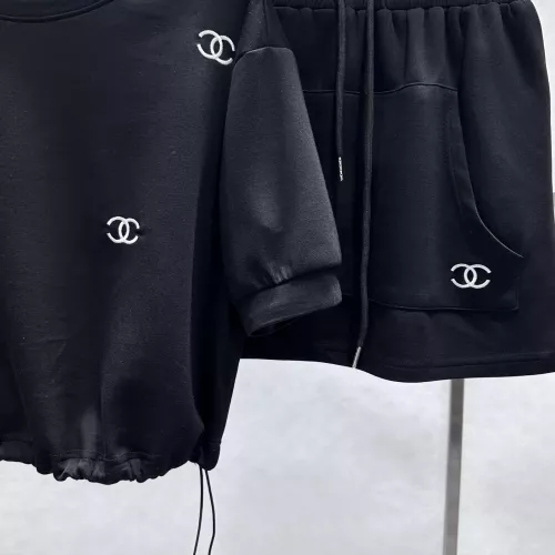 Cheap Chanel Tracksuits Short Sleeved For Women #1303817 Replica Wholesale [$88.00 USD] [ITEM#1303817] on Replica Chanel Tracksuits