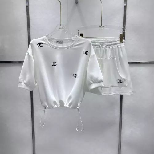 Chanel Tracksuits Short Sleeved For Women #1303818