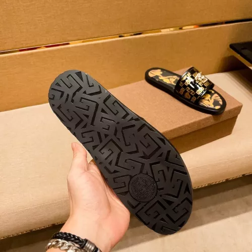 Cheap Versace Slippers For Men #1303827 Replica Wholesale [$52.00 USD] [ITEM#1303827] on Replica Versace Slippers