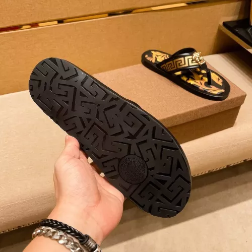 Cheap Versace Slippers For Men #1303832 Replica Wholesale [$52.00 USD] [ITEM#1303832] on Replica Versace Slippers