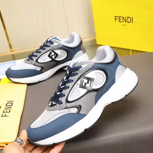 Cheap Fendi Casual Shoes For Men #1303840 Replica Wholesale [$88.00 USD] [ITEM#1303840] on Replica Fendi Casual Shoes