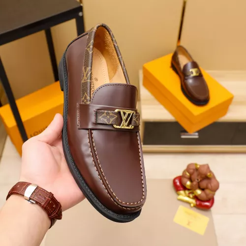 Cheap Louis Vuitton LV Oxfords Shoes For Men #1303853 Replica Wholesale [$88.00 USD] [ITEM#1303853] on Replica Louis Vuitton LV Oxfords Shoes