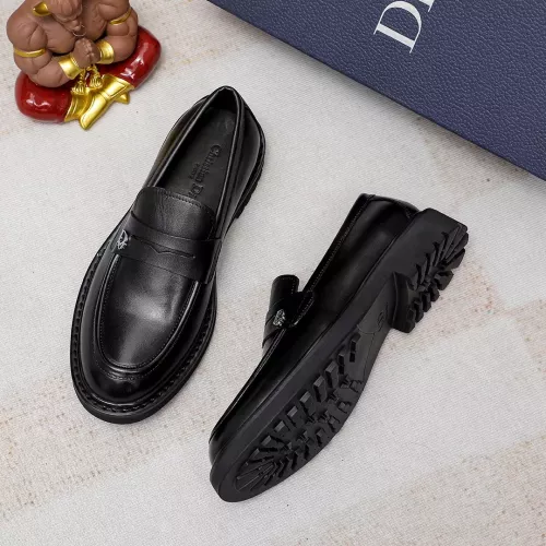 Cheap Christian Dior Leather Shoes For Men #1303874 Replica Wholesale [$98.00 USD] [ITEM#1303874] on Replica Christian Dior Leather Shoes