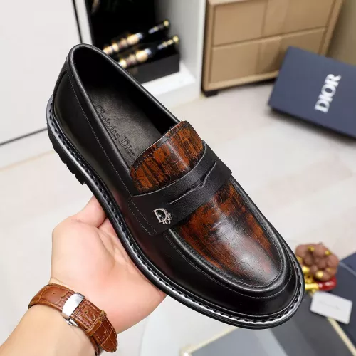 Cheap Christian Dior Leather Shoes For Men #1303879 Replica Wholesale [$98.00 USD] [ITEM#1303879] on Replica Christian Dior Leather Shoes