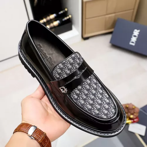 Cheap Christian Dior Leather Shoes For Men #1303880 Replica Wholesale [$98.00 USD] [ITEM#1303880] on Replica Christian Dior Leather Shoes