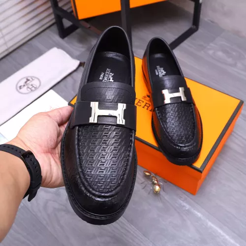 Cheap Hermes Leather Shoes For Men #1303882 Replica Wholesale [$92.00 USD] [ITEM#1303882] on Replica Hermes Leather Shoes