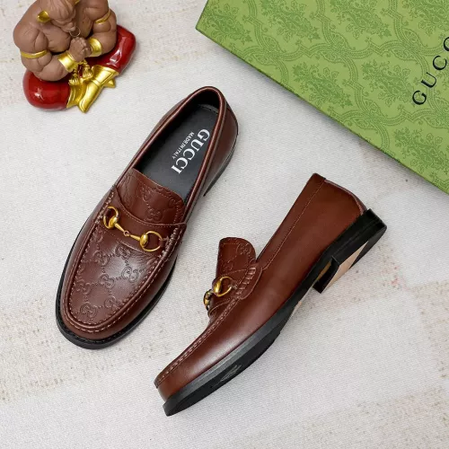 Cheap Gucci Oxfords Shoes For Men #1303883 Replica Wholesale [$88.00 USD] [ITEM#1303883] on Replica Gucci Oxfords Shoes