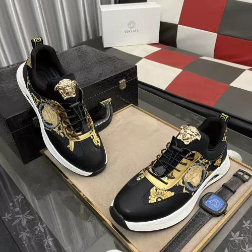 Cheap Versace Casual Shoes For Men #1303887 Replica Wholesale [$80.00 USD] [ITEM#1303887] on Replica Versace Casual Shoes