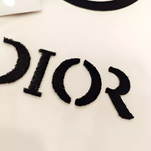 Cheap Christian Dior T-Shirts Short Sleeved For Women #1303894 Replica Wholesale [$48.00 USD] [ITEM#1303894] on Replica Christian Dior T-Shirts