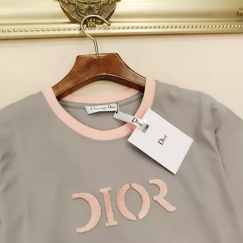 Cheap Christian Dior T-Shirts Short Sleeved For Women #1303896 Replica Wholesale [$48.00 USD] [ITEM#1303896] on Replica Christian Dior T-Shirts