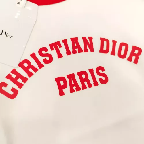 Cheap Christian Dior T-Shirts Short Sleeved For Women #1303898 Replica Wholesale [$48.00 USD] [ITEM#1303898] on Replica Christian Dior T-Shirts