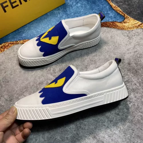 Cheap Fendi Casual Shoes For Men #1303930 Replica Wholesale [$76.00 USD] [ITEM#1303930] on Replica Fendi Casual Shoes