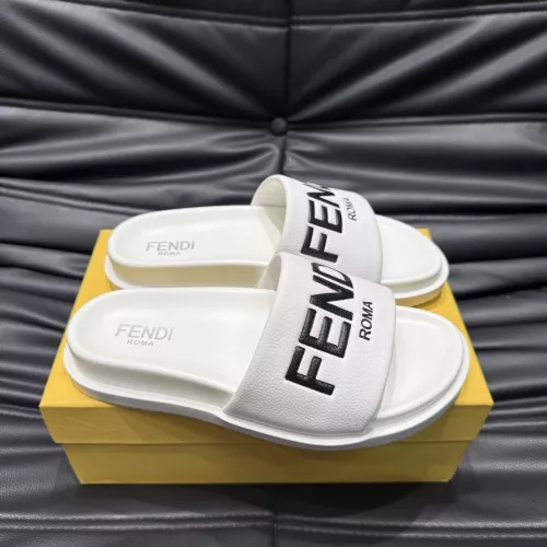 Cheap Fendi Slippers For Men #1303933 Replica Wholesale [$56.00 USD] [ITEM#1303933] on Replica Fendi Slippers