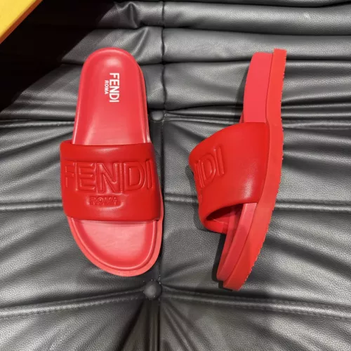 Cheap Fendi Slippers For Men #1303940 Replica Wholesale [$56.00 USD] [ITEM#1303940] on Replica Fendi Slippers