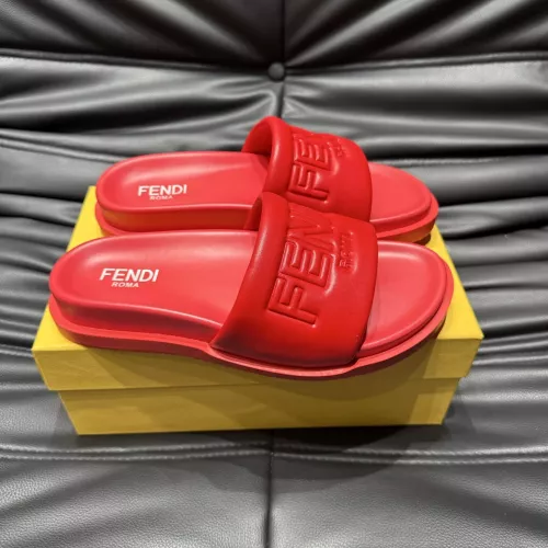 Cheap Fendi Slippers For Men #1303940 Replica Wholesale [$56.00 USD] [ITEM#1303940] on Replica Fendi Slippers