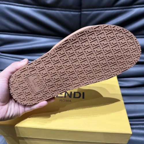 Cheap Fendi Slippers For Men #1303941 Replica Wholesale [$56.00 USD] [ITEM#1303941] on Replica Fendi Slippers