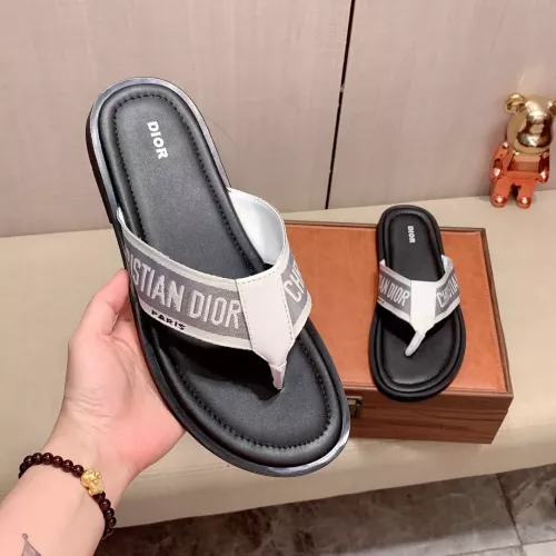 Cheap Christian Dior Slippers For Men #1303949 Replica Wholesale [$45.00 USD] [ITEM#1303949] on Replica Christian Dior Slippers