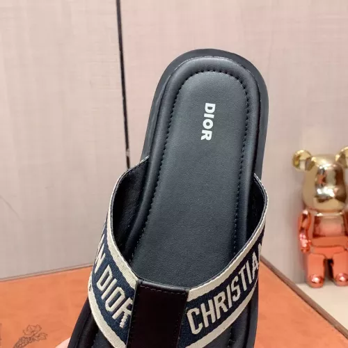 Cheap Christian Dior Slippers For Men #1303951 Replica Wholesale [$45.00 USD] [ITEM#1303951] on Replica Christian Dior Slippers