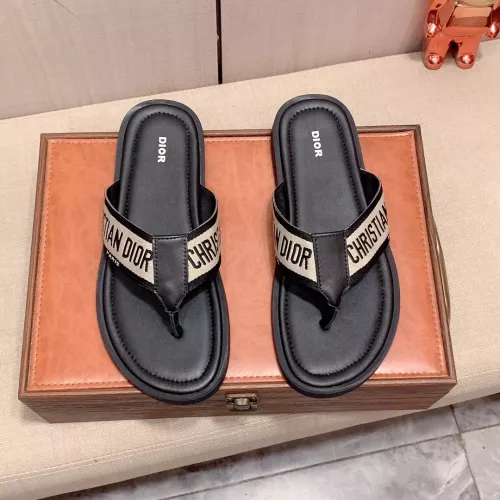 Cheap Christian Dior Slippers For Men #1303952 Replica Wholesale [$45.00 USD] [ITEM#1303952] on Replica Christian Dior Slippers