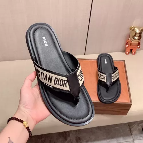 Cheap Christian Dior Slippers For Men #1303952 Replica Wholesale [$45.00 USD] [ITEM#1303952] on Replica Christian Dior Slippers