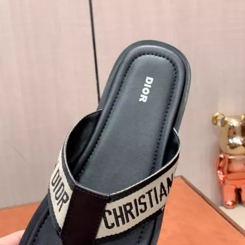 Cheap Christian Dior Slippers For Men #1303952 Replica Wholesale [$45.00 USD] [ITEM#1303952] on Replica Christian Dior Slippers