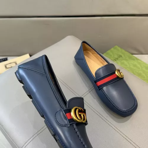 Cheap Gucci Oxfords Shoes For Men #1303957 Replica Wholesale [$88.00 USD] [ITEM#1303957] on Replica Gucci Oxfords Shoes