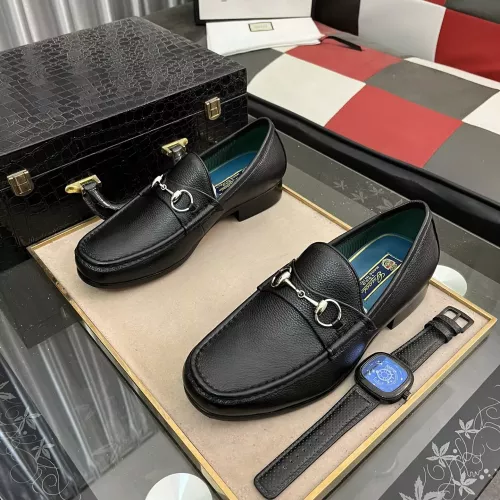 Cheap Gucci Oxfords Shoes For Men #1303966 Replica Wholesale [$92.00 USD] [ITEM#1303966] on Replica Gucci Oxfords Shoes