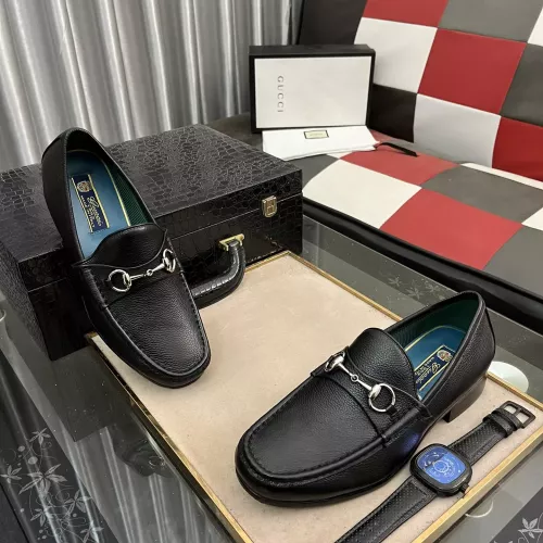 Cheap Gucci Oxfords Shoes For Men #1303966 Replica Wholesale [$92.00 USD] [ITEM#1303966] on Replica Gucci Oxfords Shoes